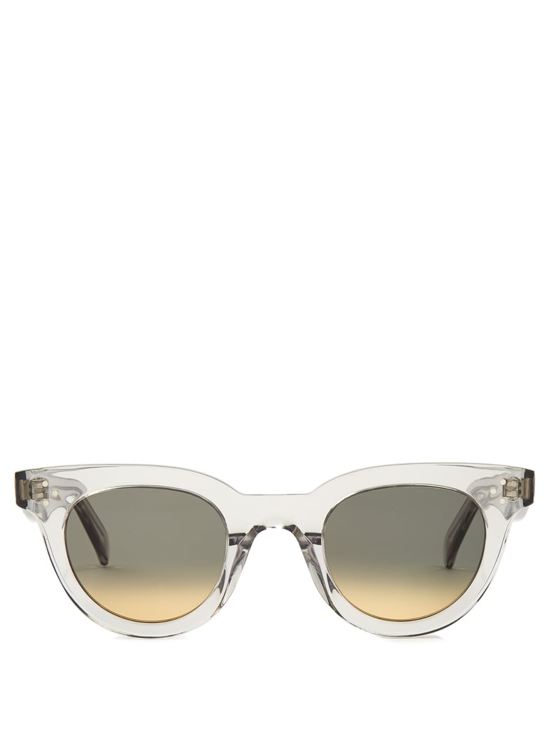 Fendi Cat-eye Acetate Sunglasses - White - ShopStyle