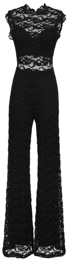Nightcap Lily Lace Jumpsuit With Cutout ($415)