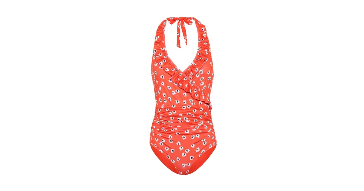 Ganni Columbine Floral Swimsuit | Retro Swimsuits in Harry Styles's ...