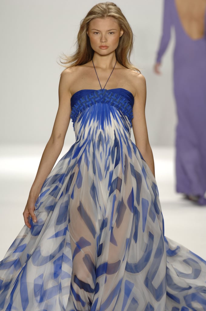 The Bill Blass Dress on the Runway