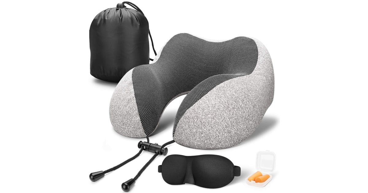 MLVOC Travel Pillow What to Bring on a Road Trip POPSUGAR Smart
