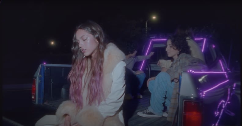 Olivia Rodrigo's Pink Hair in the "Traitor" Music Video