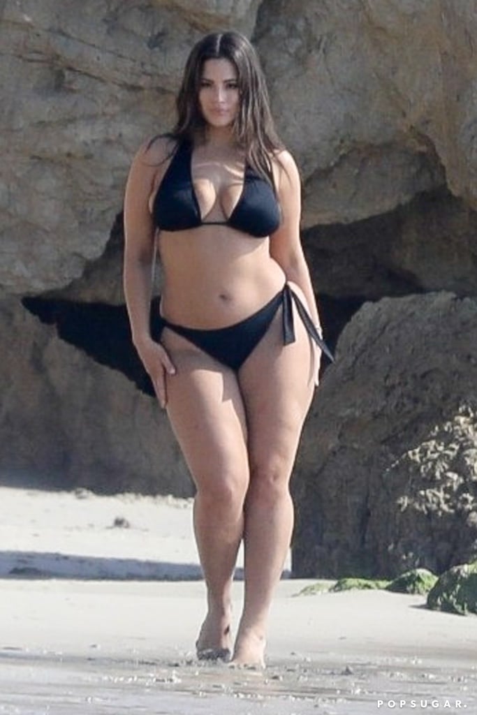 Ashley Graham Bikini Beach Photo Shoot November 2018