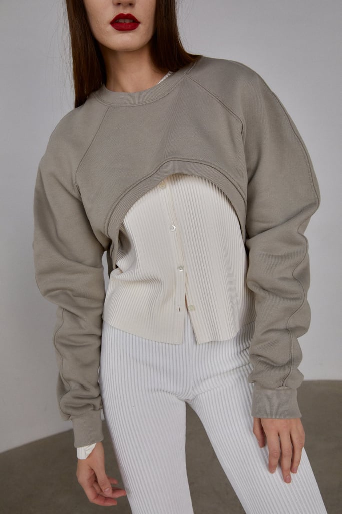 Boxy Cut Out Sweatshirt