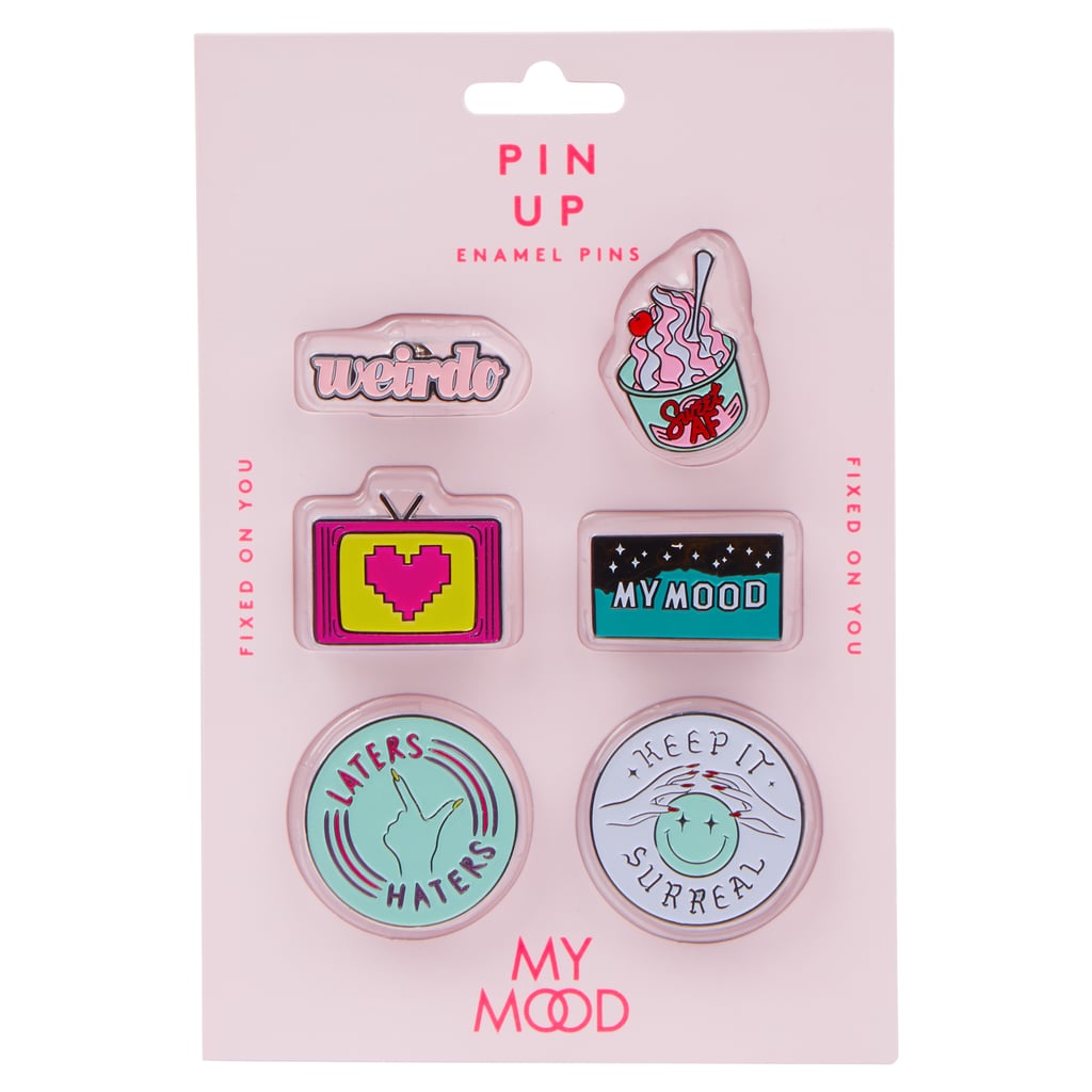 My Mood Pin Up Enamel Pins Fixed On You