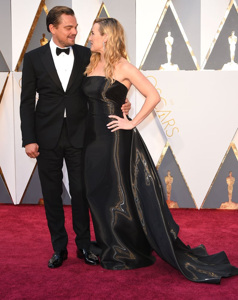 Leo Shared a Sweet Moment With Kate Winslet on the Red Carpet