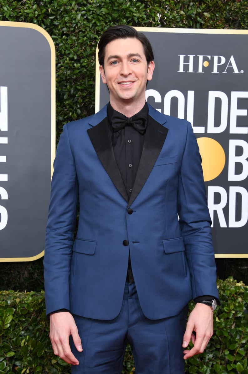 Nicholas Braun at the Golden Globes