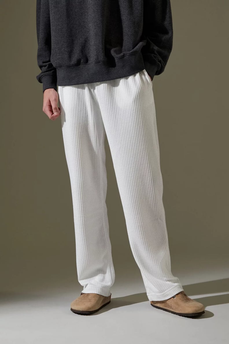 Wellness Waffle Lounge Pant, White