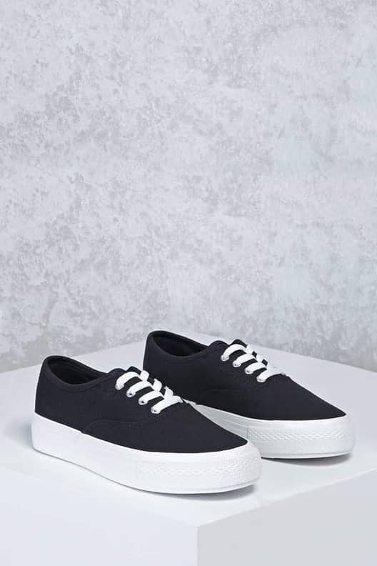 Forever 21 hotsell black sneakers