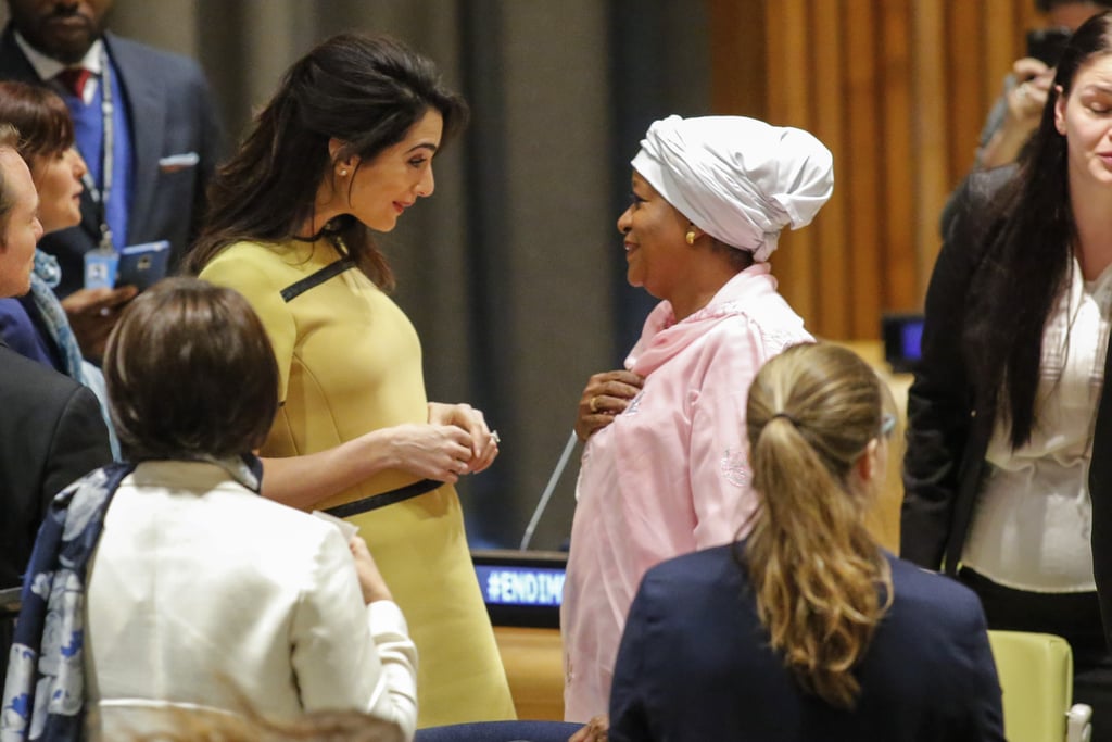 Amal Clooney at United Nations in NYC March 2017