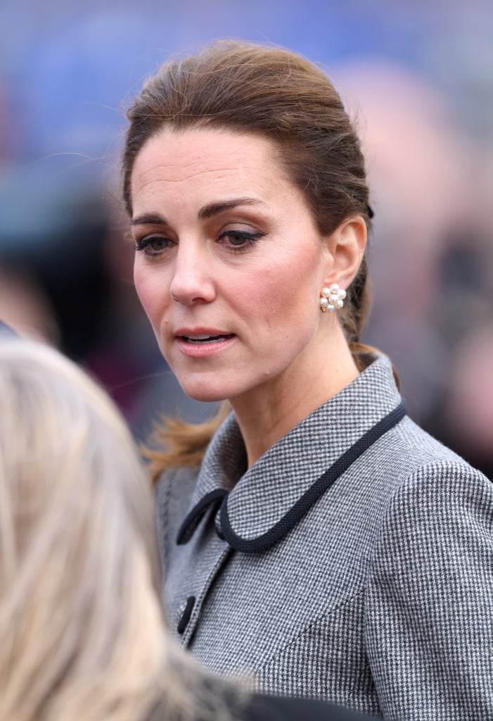 kate middleton pearl cluster earrings