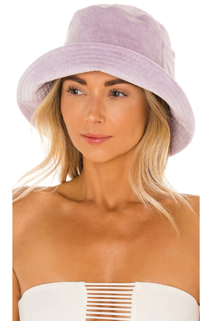A Terrycloth Bucket Hat: Lack of Color Wave Bucket Hat