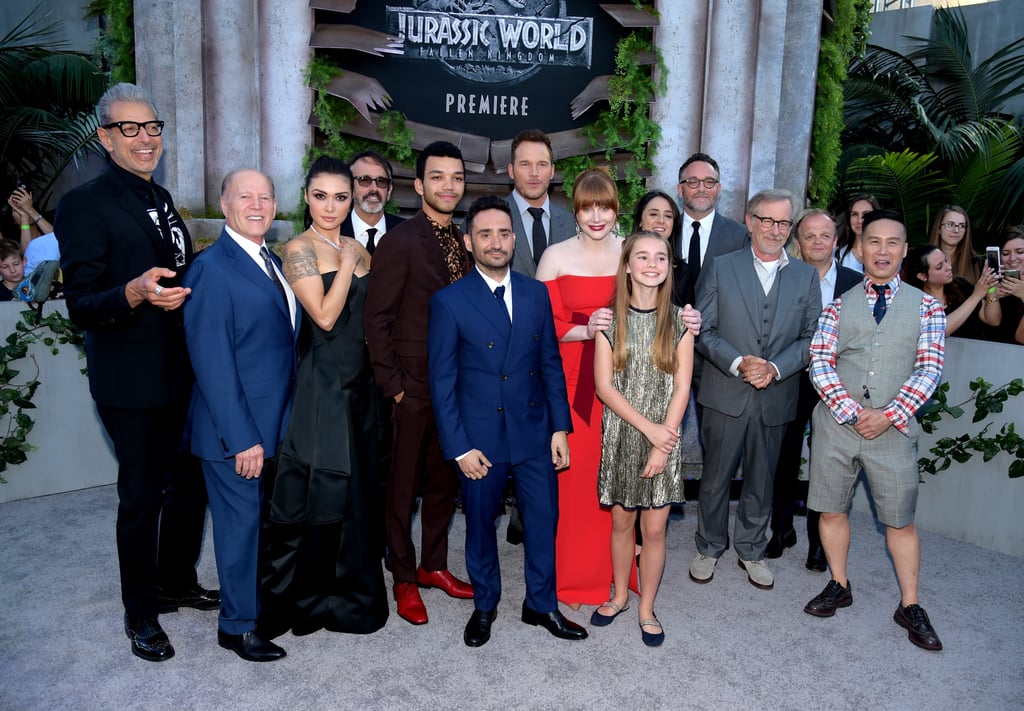 Pictured: cast and crew | Celebrities at the Jurassic ...
