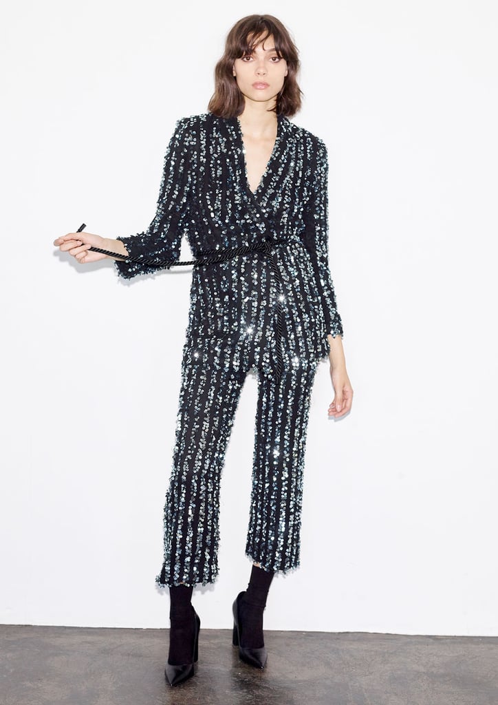Thakoon Tie Waist Sequin Jacket ($2,900) and Tie Waist Sequin Jacket ($2,900)