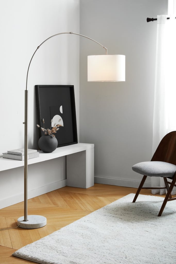 A Sleek Floor Lamp