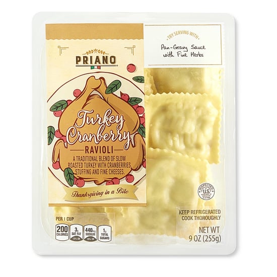 Thanksgiving Leftovers Ravioli at Aldi
