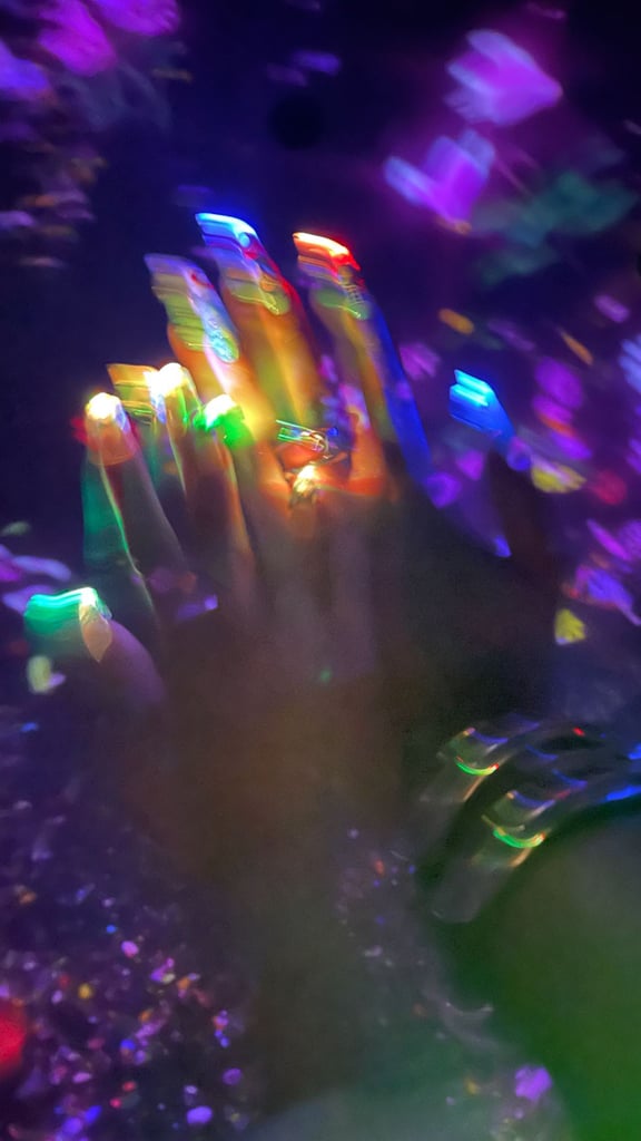 Megan Thee Stallion's Light-Up Nails in Tokyo
