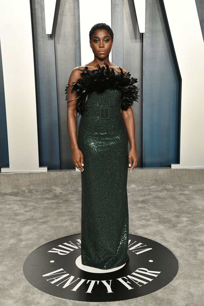 Lashana Lynch at the Vanity Fair Oscars Afterparty 2020