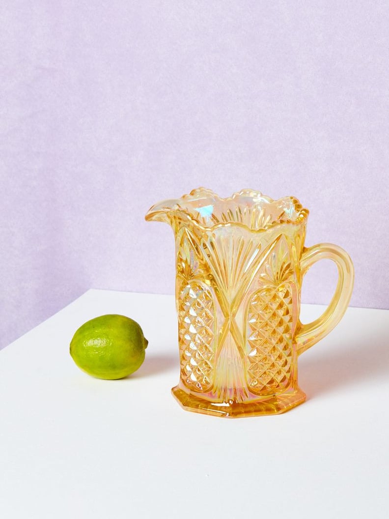 Glass Pineapple Pitcher