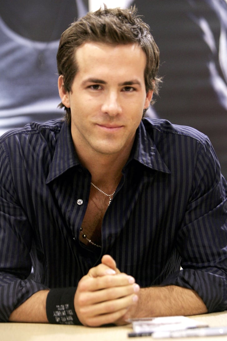 When He Gave A Sexy Stare While Promoting Blade Trinity Ryan Reynolds In The 1990s And 2000s 