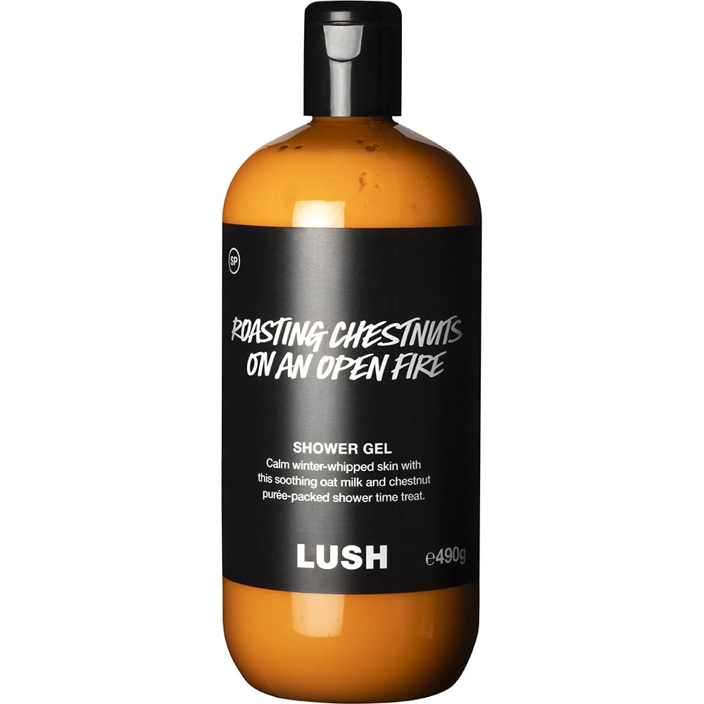 Lush Roasting Chestnuts on an Open Fire Shower Gel Lush Christmas