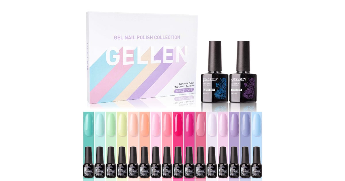 3. Best for Nail Art: Gellen Gel Nail Polish Kit - wide 11