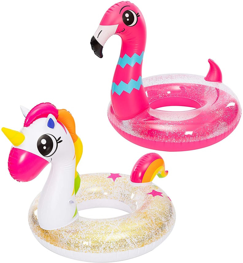 JOYIN Inflatable Unicorn & Flamingo Pool Float