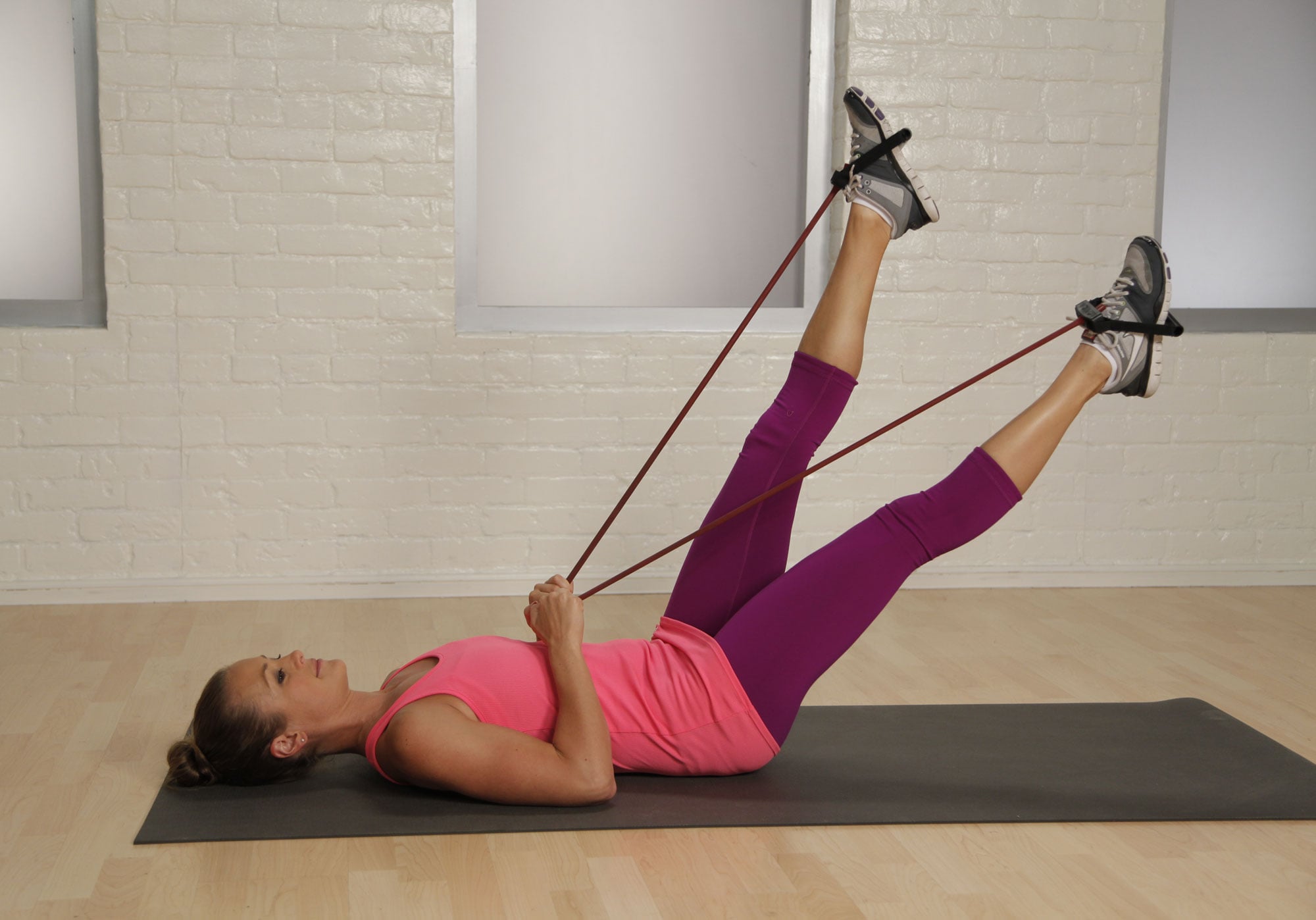 flutter kicks ab workout