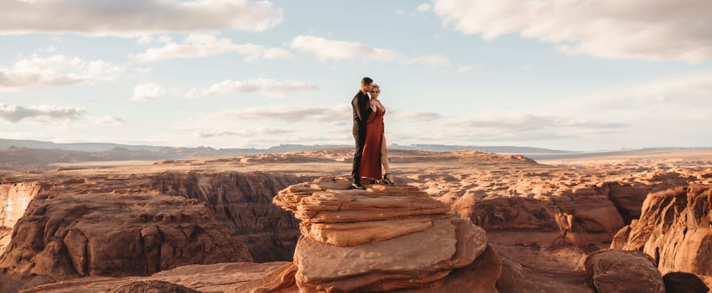 This Married Couple's Steamy Canyon Photo Shoot May Cause You to Sweat Profusely — It's THAT Hot