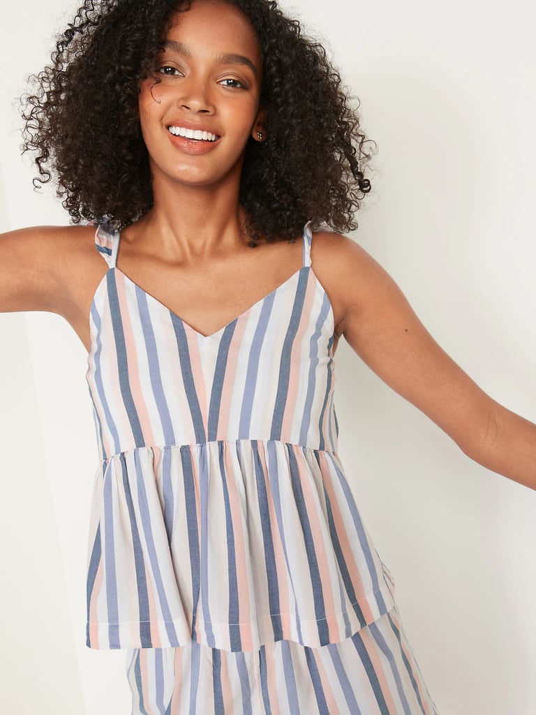 Old Navy Soft-Woven Flutter-Sleeve Cami Pajama Top