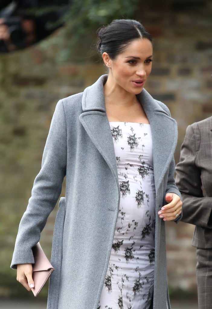 Meghan Markle's Gray Coat 2018
