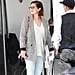 Selena Gomez Wearing Cuffed Jeans