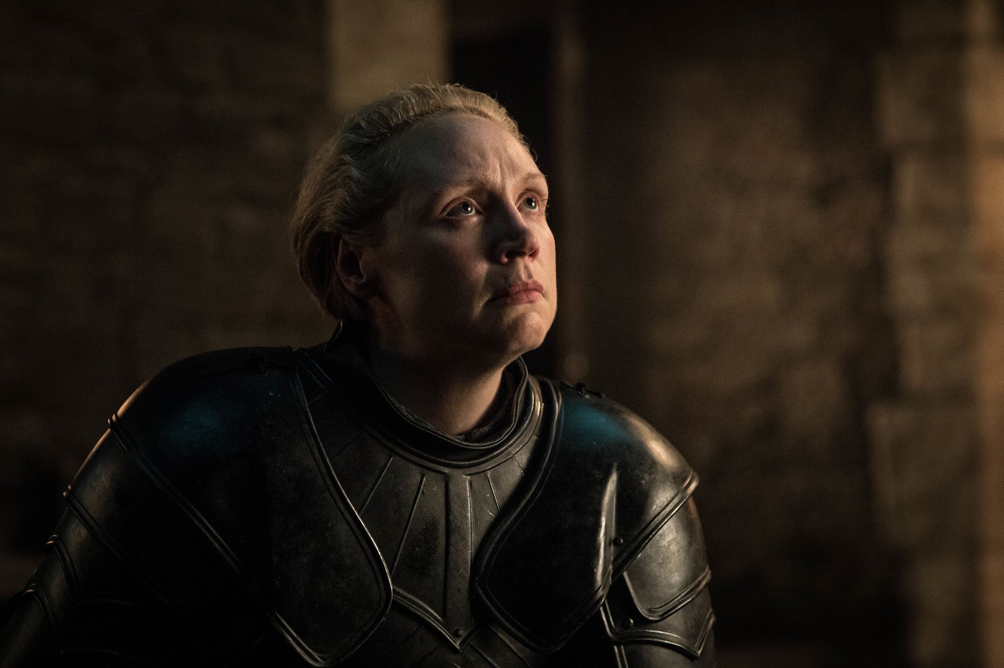 Brienne Crying Over Jaime On Game Of Thrones Popsugar Entertainment