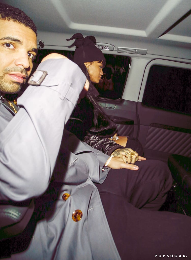 Drake and Rihanna Holding Hands in London