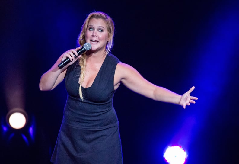 CLARKSTON, MI - AUGUST 30:  Comedian Amy Schumer performs during the Oddball Comedy And Curiosity Festival at DTE Energy Music Theater on August 30, 2015 in Clarkston, Michigan.  (Photo by Scott Legato/Getty Images)