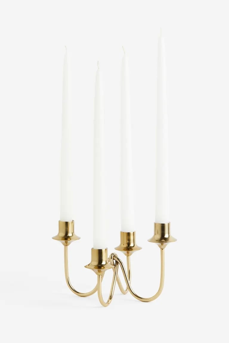 A Candelabra From the H&M Home Holiday Collection