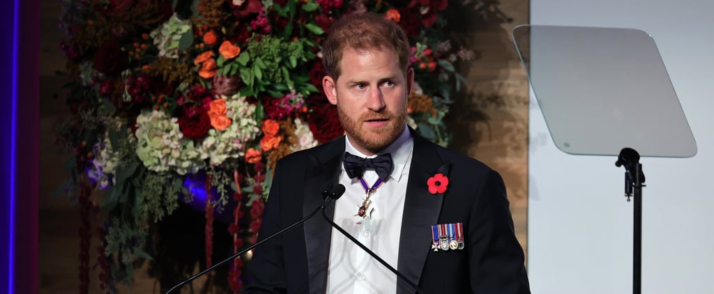 Prince Harry Gives a Moving Speech About Mental Health