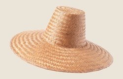 Toast Mei Wide Brim Straw Hat