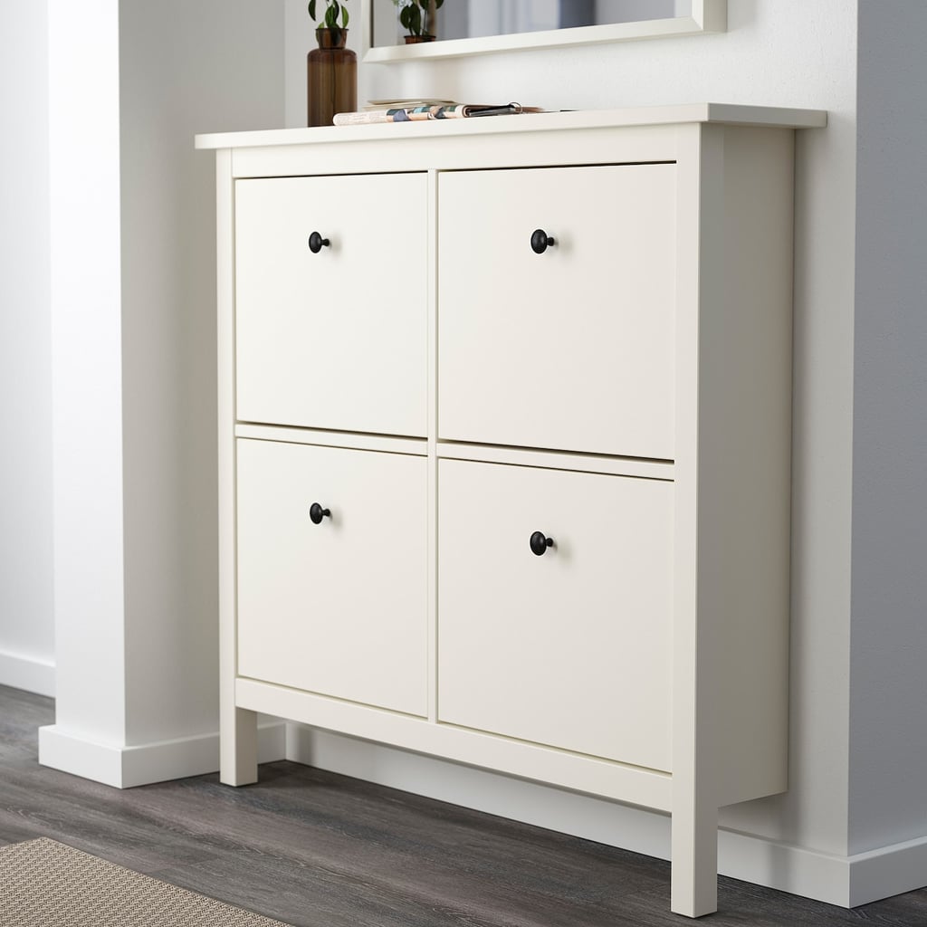 Hemnes Shoe Cabinet With 4 Compartments