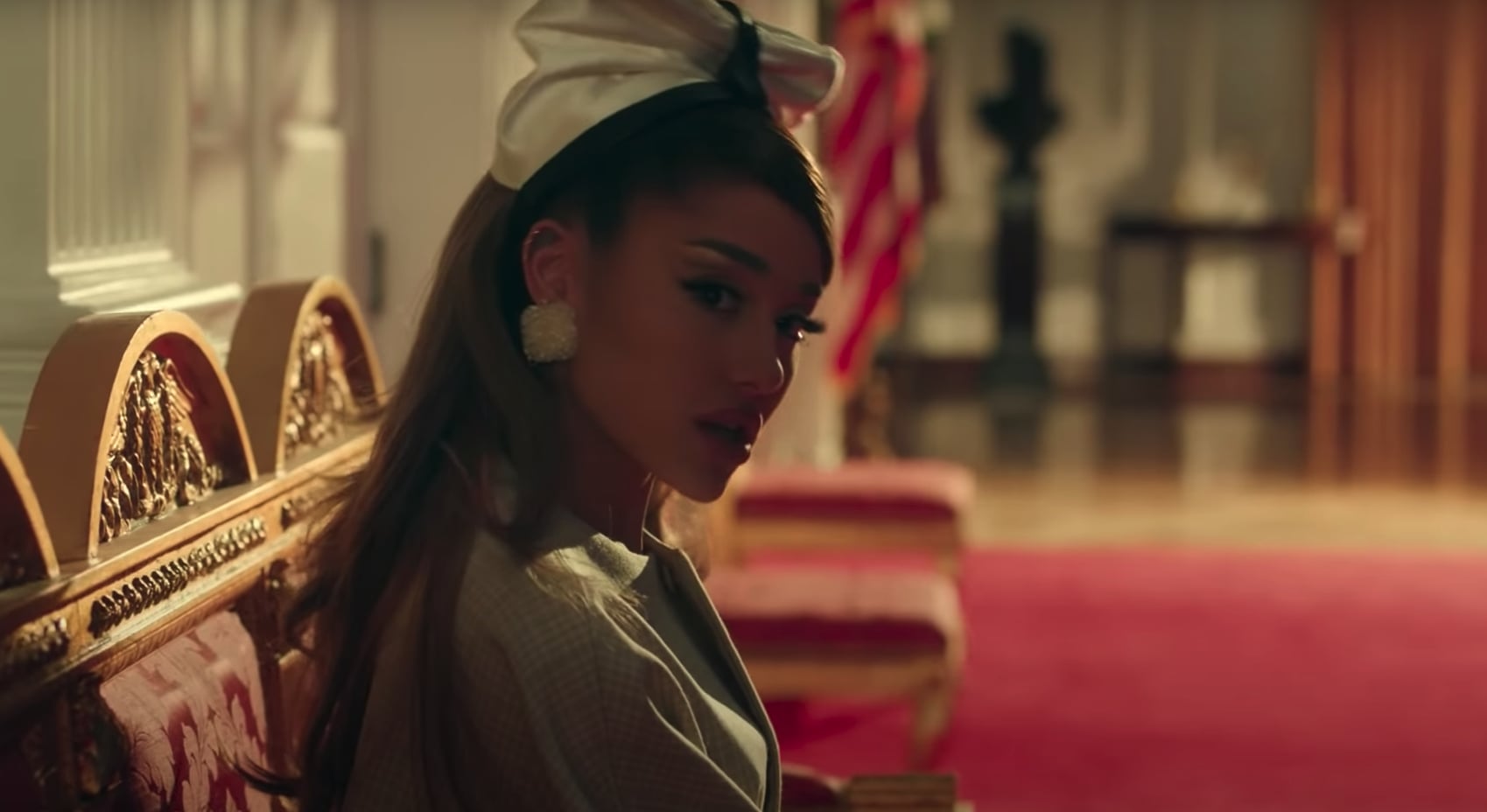 See Ariana Grande S Positions Music Video Outfits Popsugar Fashion Australia Photo 18