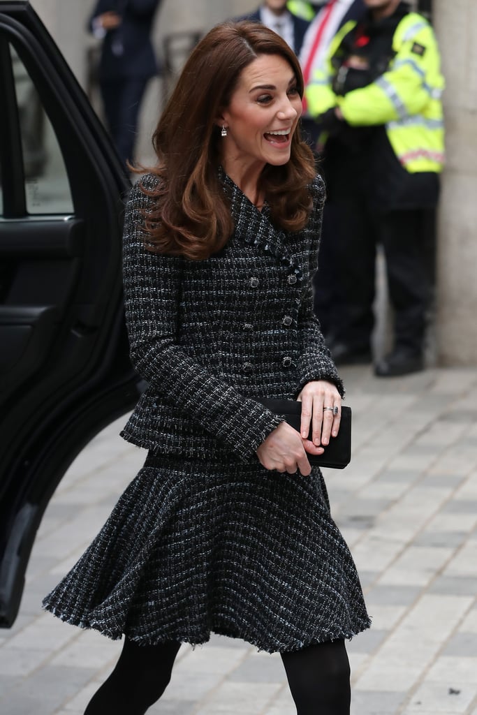 Kate Middleton Skirt Suit February 2019