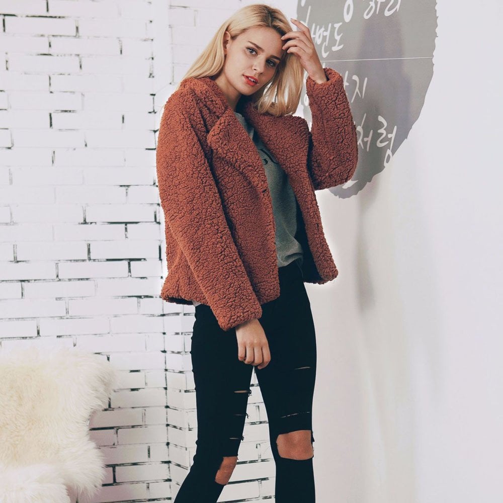 Popsugar teddy bear coat clearance