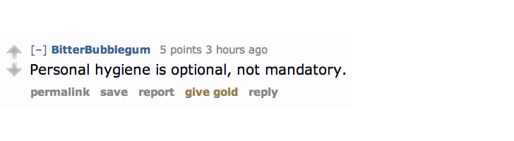 The Perks of Being Single on Reddit