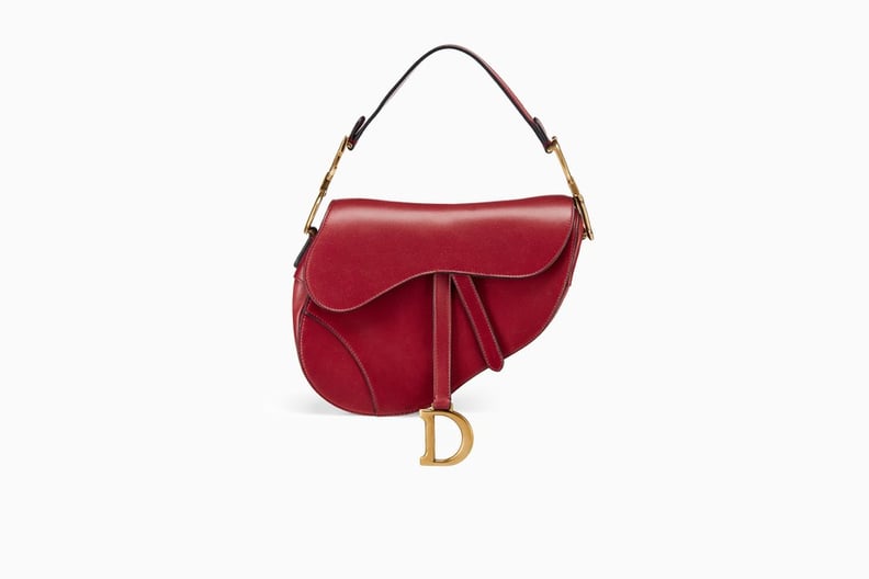 Dior Saddle Bag in Red Calfskin