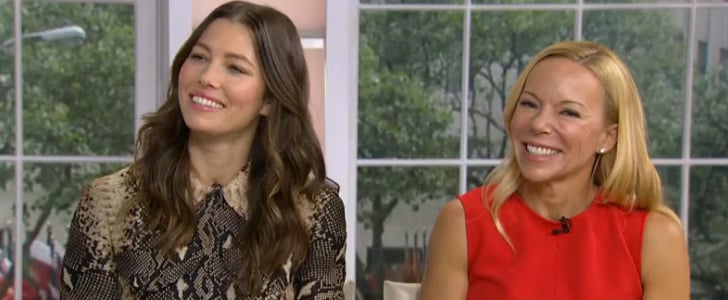 Jessica Biel on the Today Show October 2015 | Video