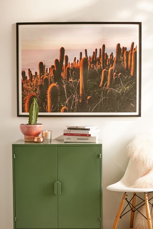 Victoria Aguirre Cactus Sunset Art Print