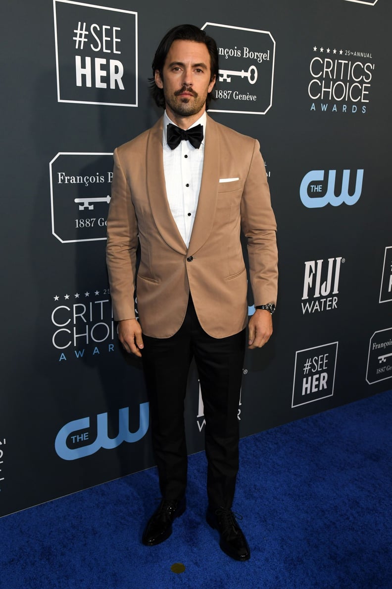 Milo Ventimiglia at the 2020 Critics' Choice Awards