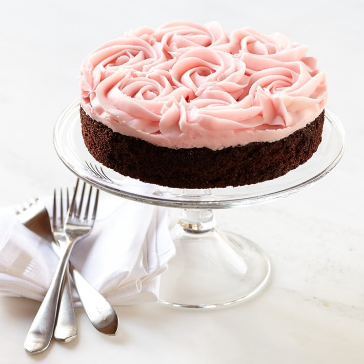 Pink Rose Chocolate Cake ($40)