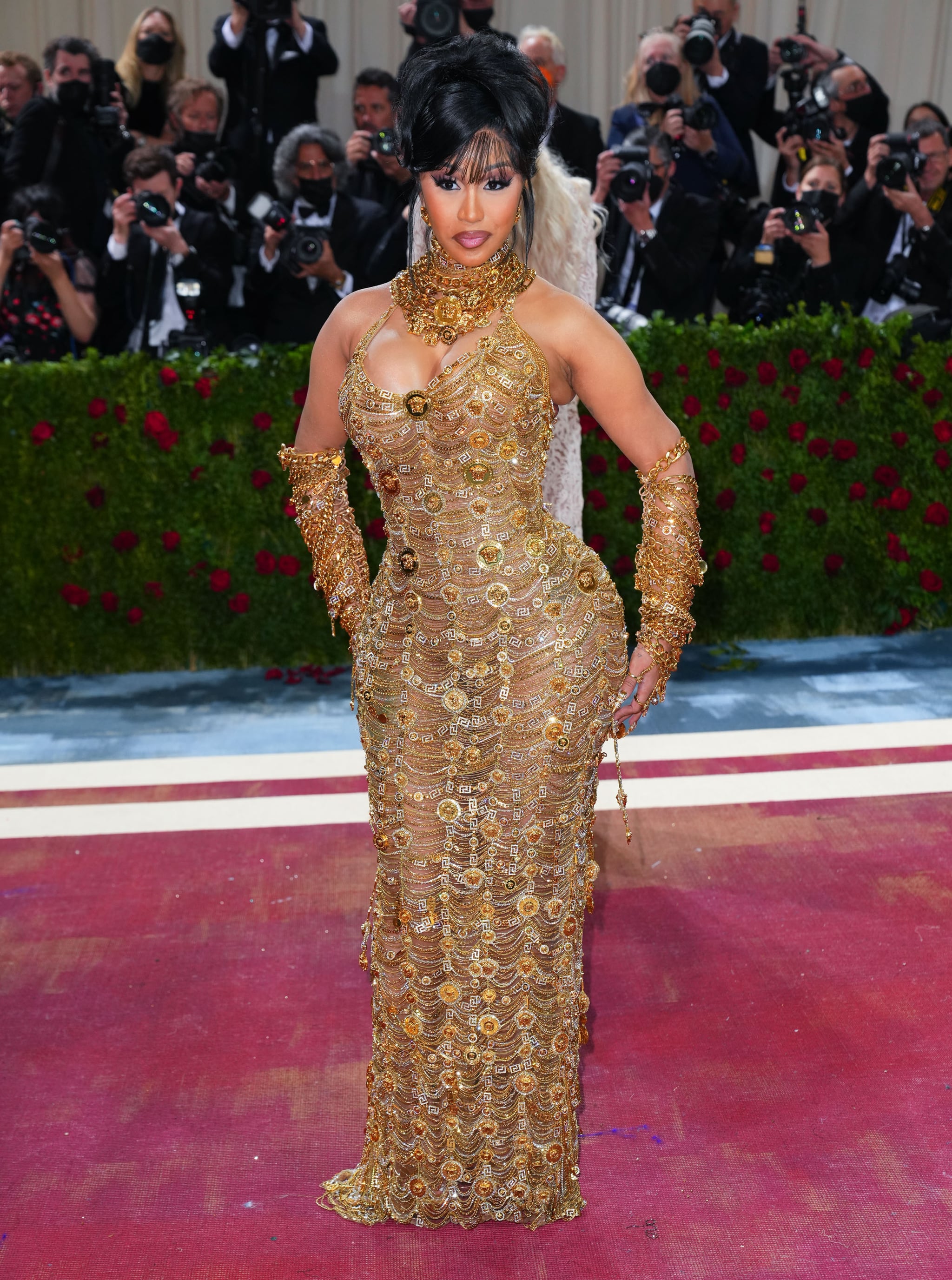 Cardi b met sales gala red carpet