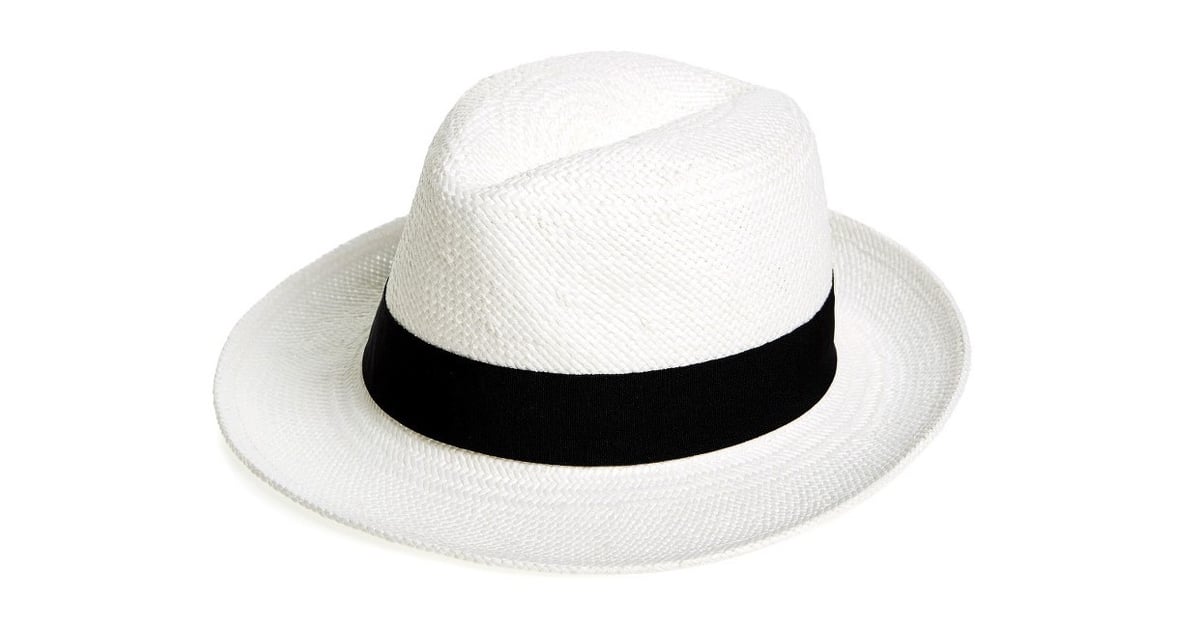 Women's Halogen Straw Panama Hat What to Wear to an AllWhite Party POPSUGAR Fashion Photo 6